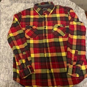 Burton button up flannel
